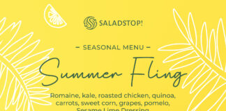 Bring in brighter days ahead with the freshest summer flavors from SaladStop!