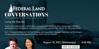 Whisky and Watches: Rediscover the finer things in life with Federal Land Conversations