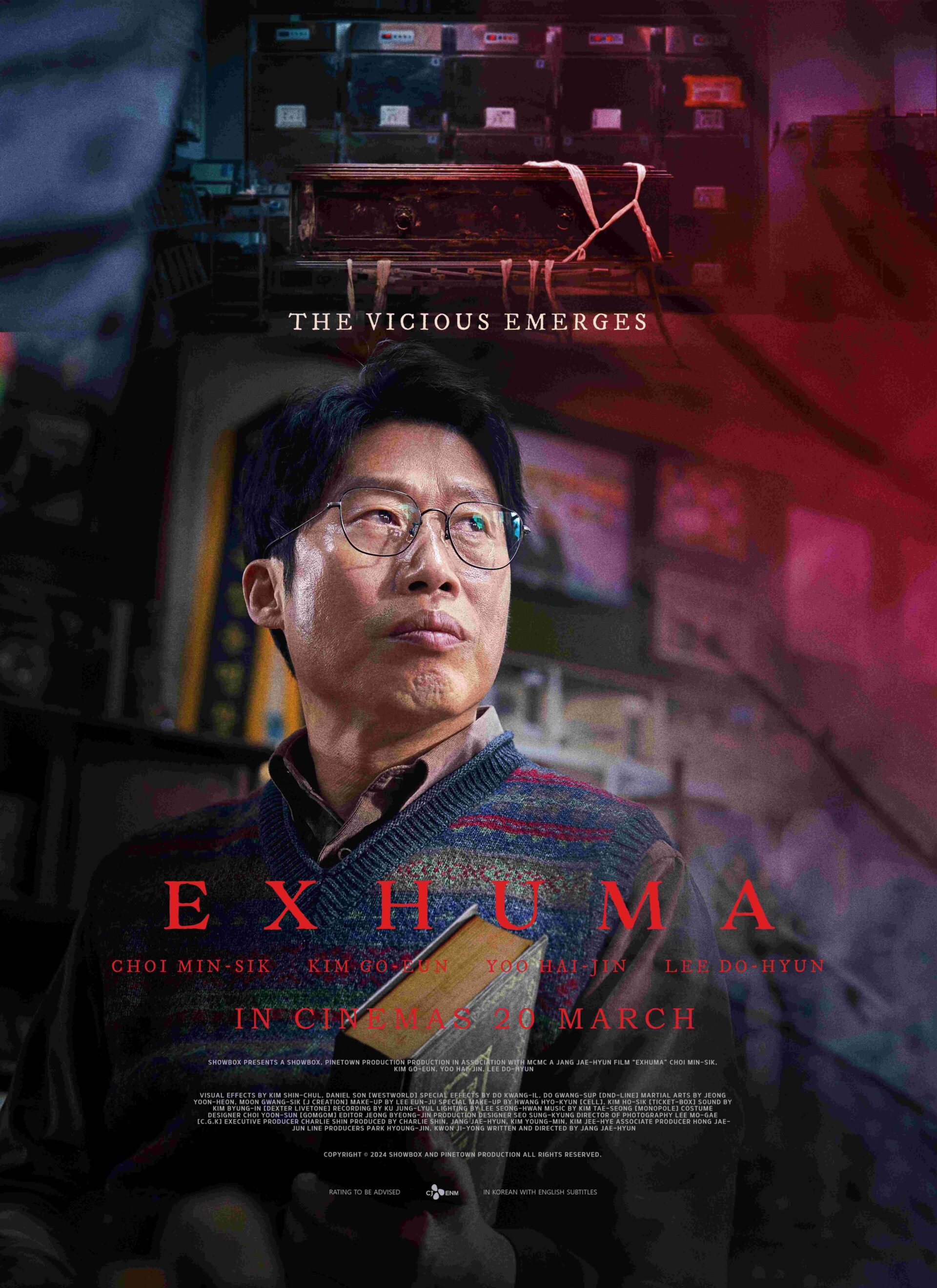 Character Posters for Hit Mystery Thriller “exhuma,” Starring Kim Go ...