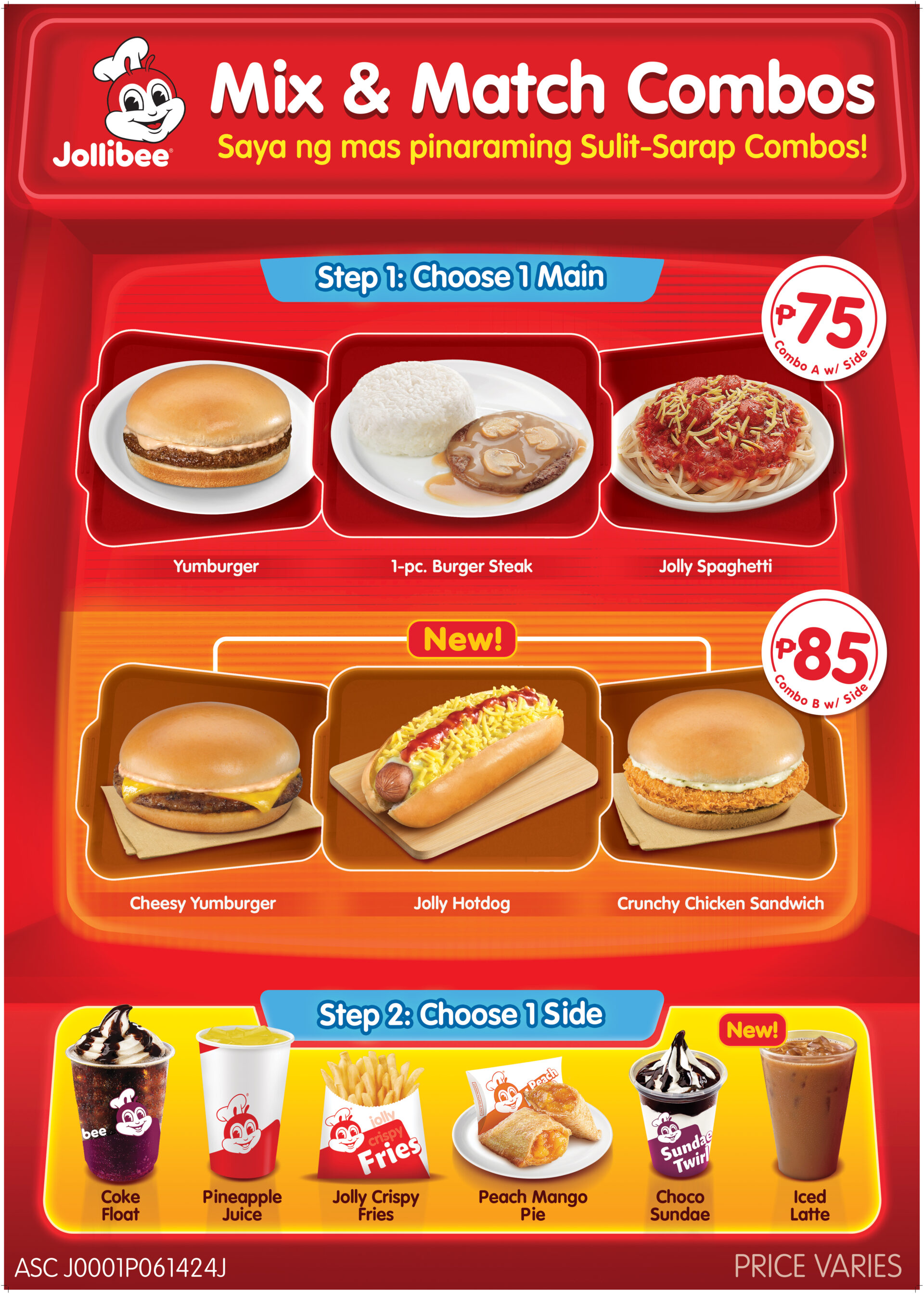 Saya ng mas pinaraming sulit sarap combos jollibee s bigger and