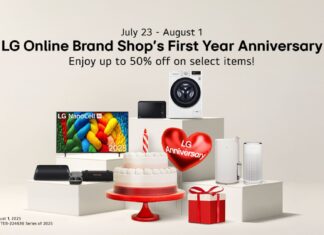 One Year, Half the Price: LG Online Brand Shop Anniversary Sale!