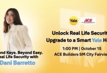 Beyond the Key: Smart Yale Home Pop-Up Booth Heads to ACE Builders SM City Fairview with Dani Barretto, Dropping Massive 50% OFF Flash Promos